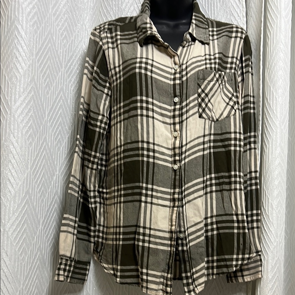LUCKY BRAND Plaid Button-Up Shirt